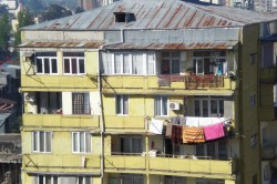 view from hotel in Batumi