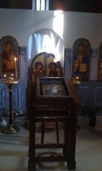 Inside Georgian Orthodox Church