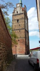 13th century church Marienkirche in Rostock