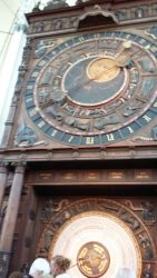 Astrological clock inside Marienkirche