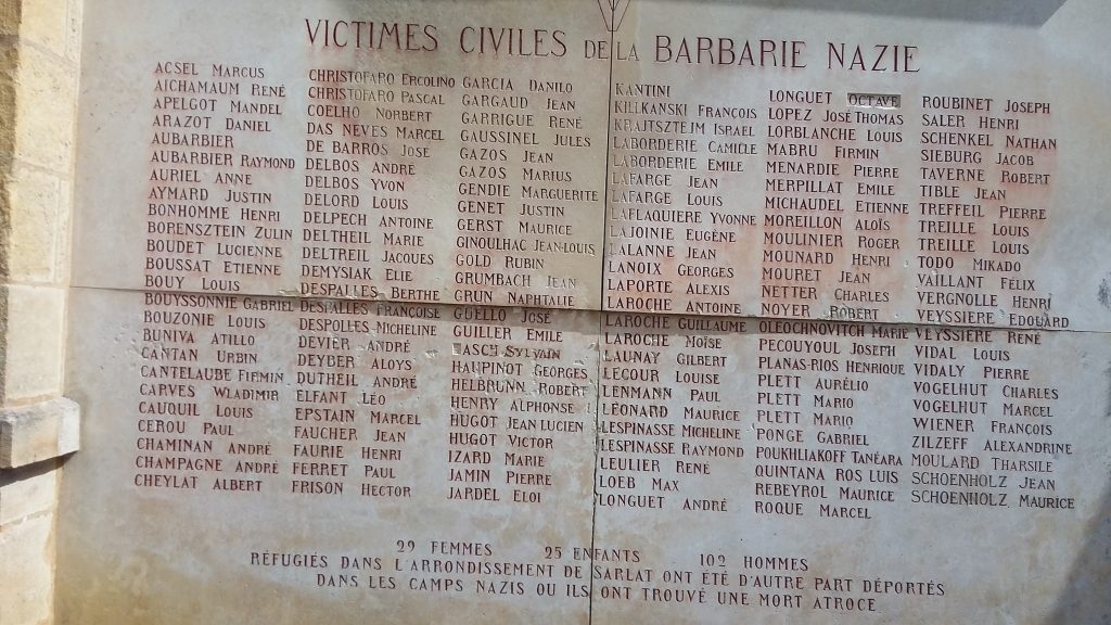 War Memorial Sarlat