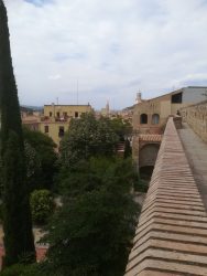 Girona city wall