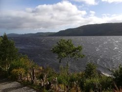 View from Invermoriston over Loch Ness