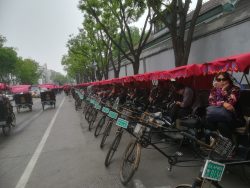 A rickshaw ride