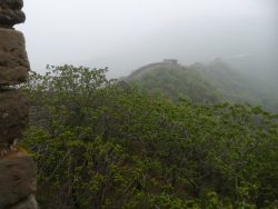 View from the Great Wall of China