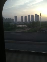 High rise apartments in Chinese countryside