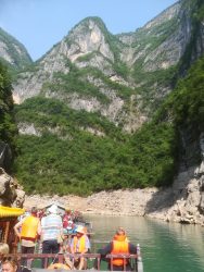 The mountains surrounding the Goddess Stream