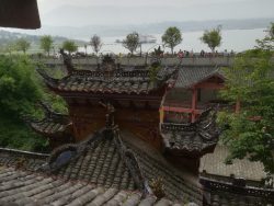 A view of the Pagoda overlooking the Yangtze