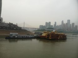 The harbour of Chongqing