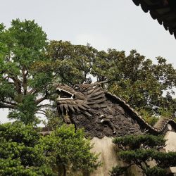 The Dragon at the Yu Garden in Shanghai