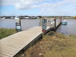 Walberswick Ferry jetty