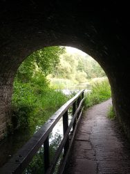 The tunnel at Cromford canal