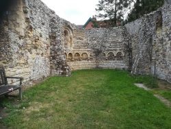 The ruins of Dunwich Leper Capel