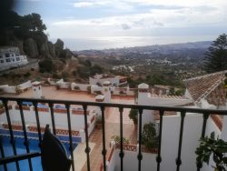 view of coast from Mijas