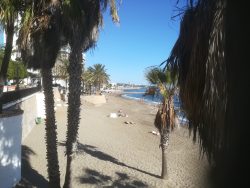 The beach at Marbella