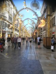 Malaga city centre