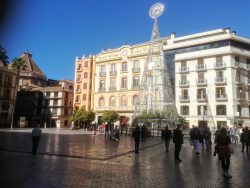 Main square in Malaga